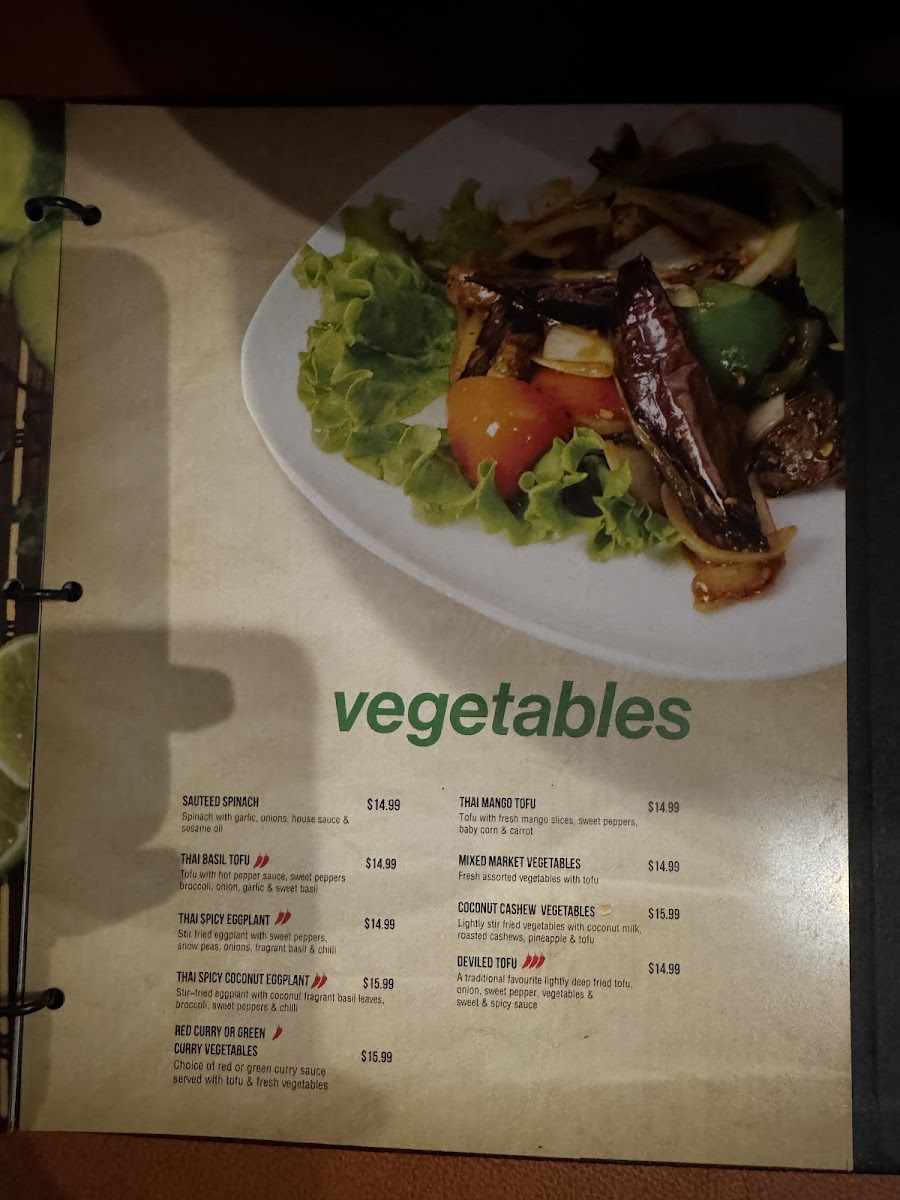 Menu Thai On Rock | Authentic Thai Restaurant Scarborough Ontario-9